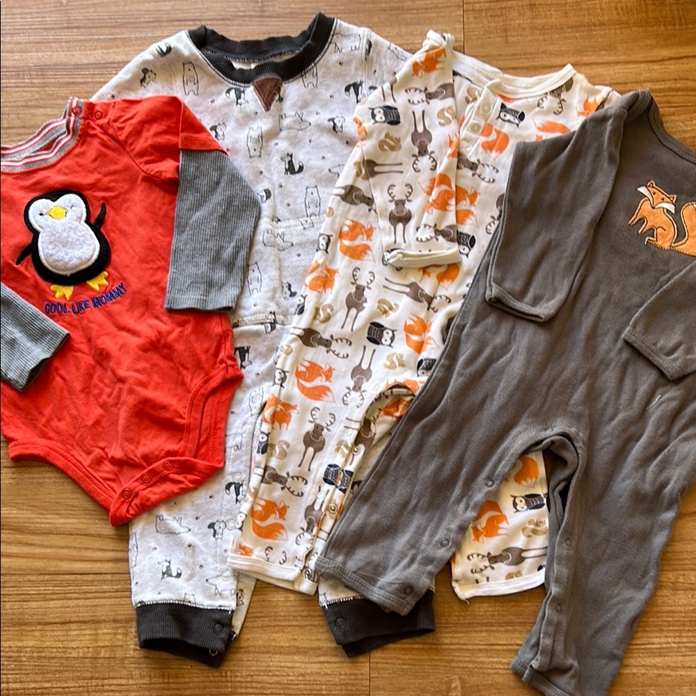 18mo long sleeve animal set